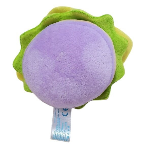 Sanrio Plush Burger Charm Clip Kidrobot Jacket Backpack Zipper Pull Key Maru - Picture 5 of 9